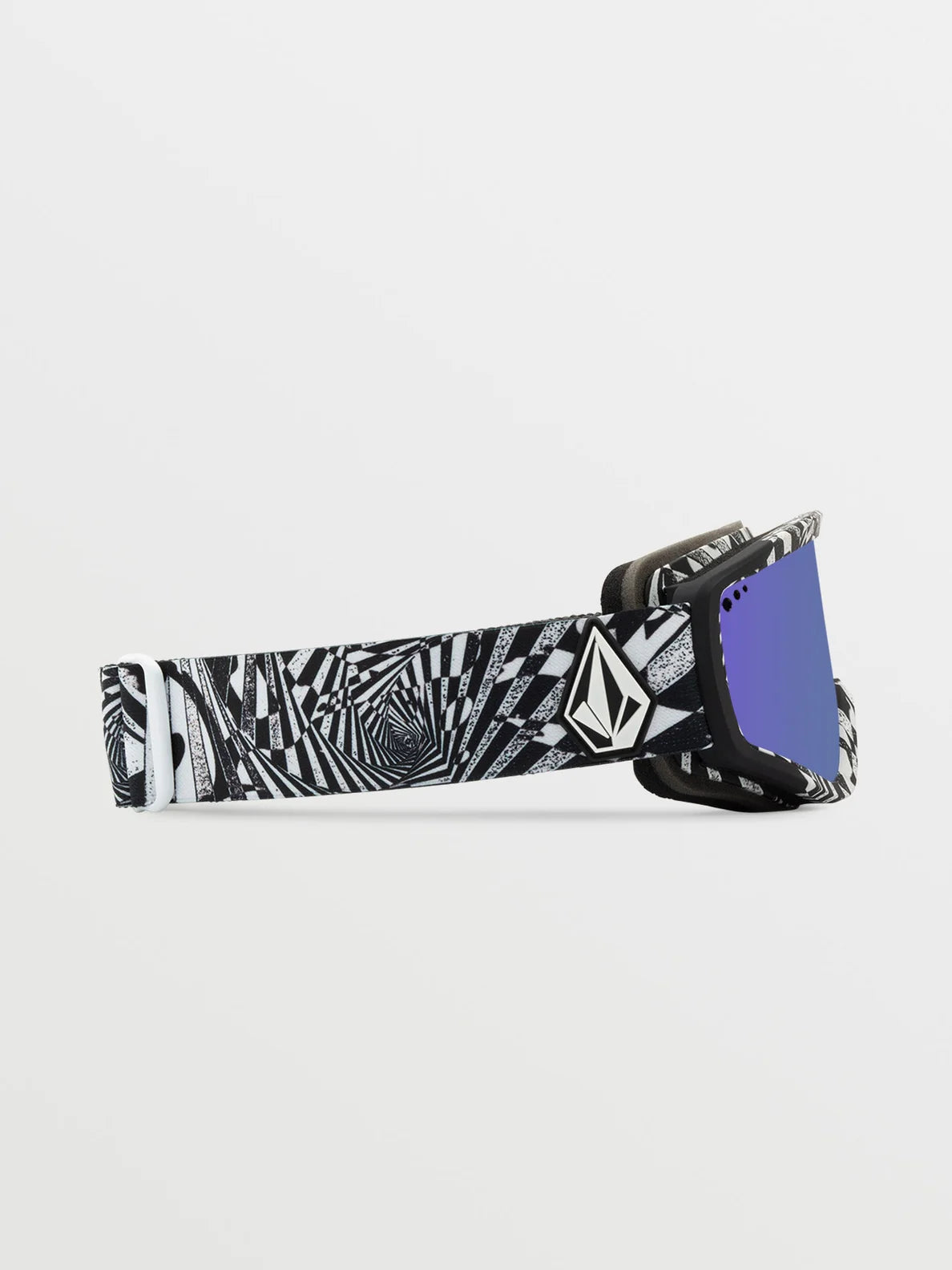 Volcom Attunga Jugend-Blizzard-Brille – Op Art / Lila Chrom + zusätzliche Linse