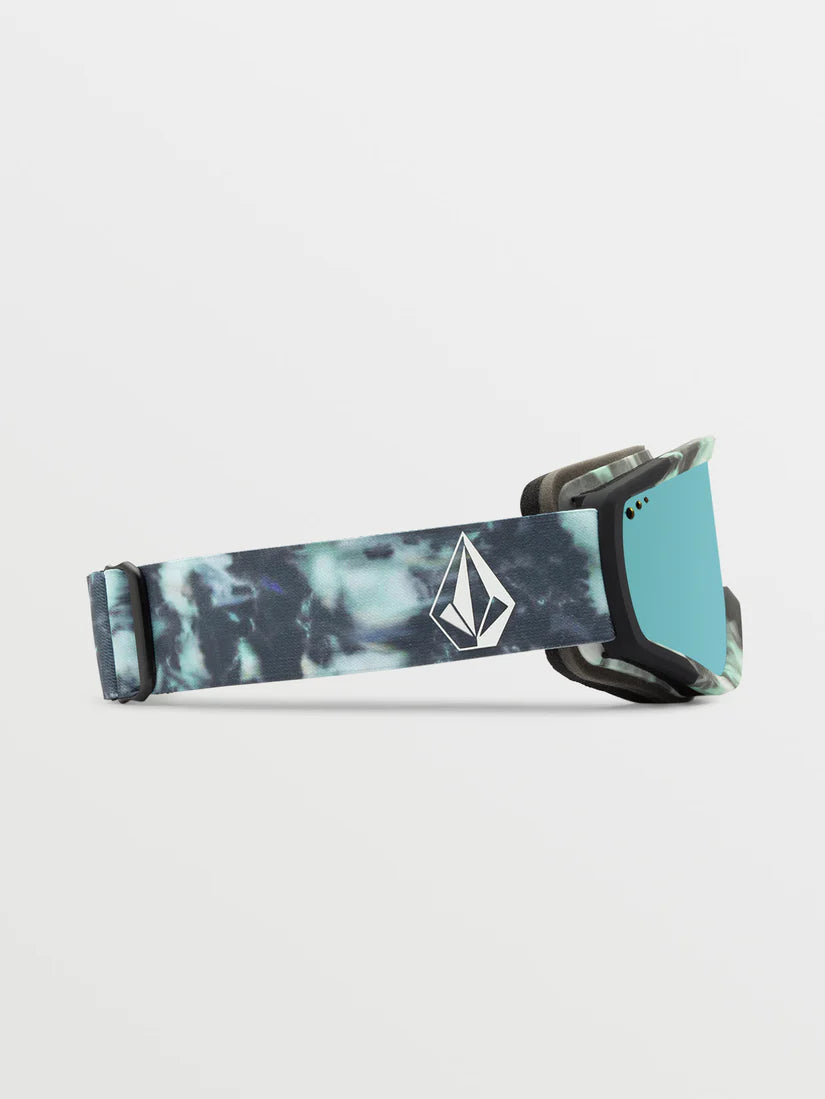 Maschera da neve Volcom Attunga Youth - Spritz/ Nero Viola Cromato + Lente Extra