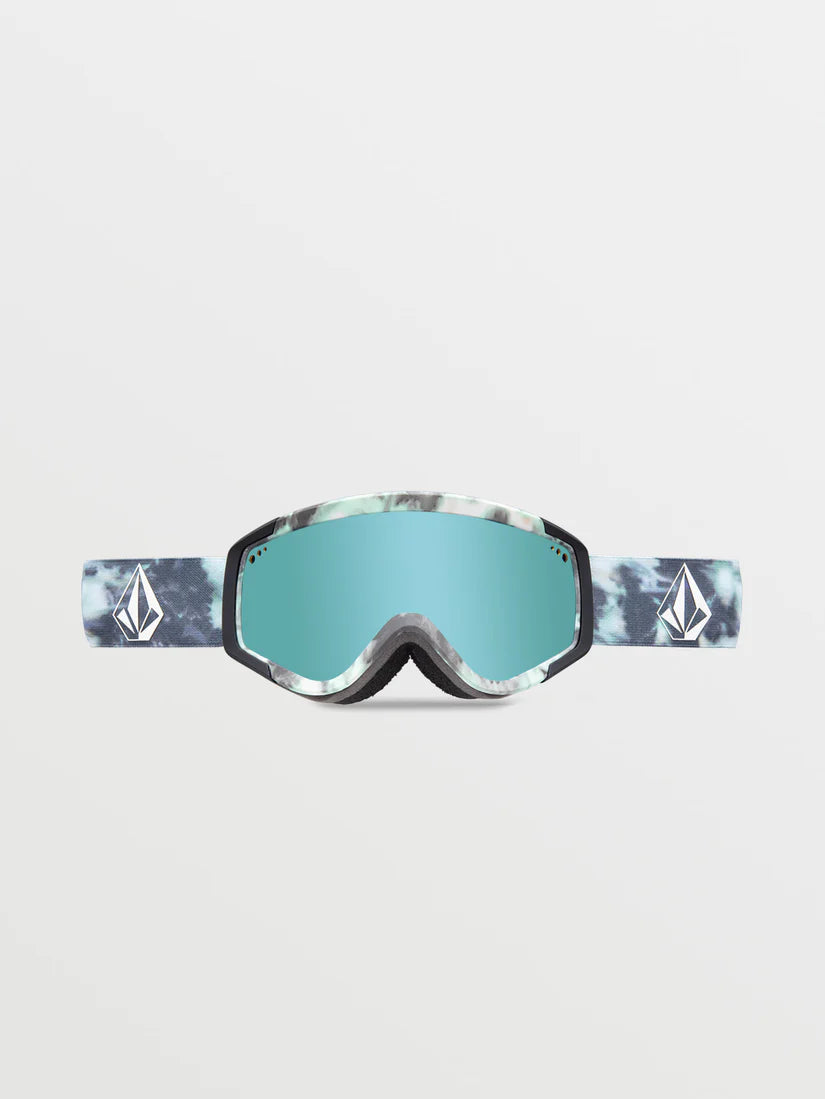 Maschera da neve Volcom Attunga Youth - Spritz/ Nero Viola Cromato + Lente Extra