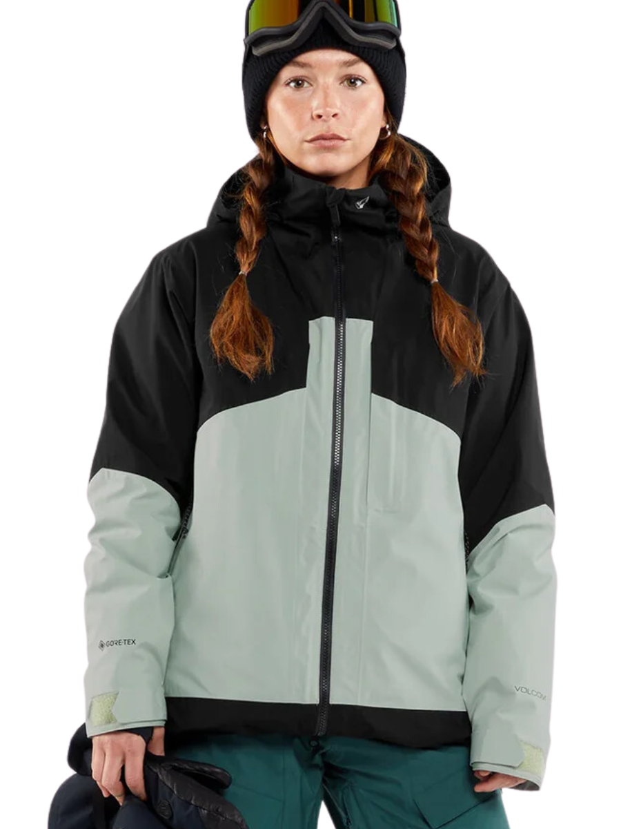 Volcom AW 3-in-1 GoreTex Women's Snowboard Jacket - Sage Frost