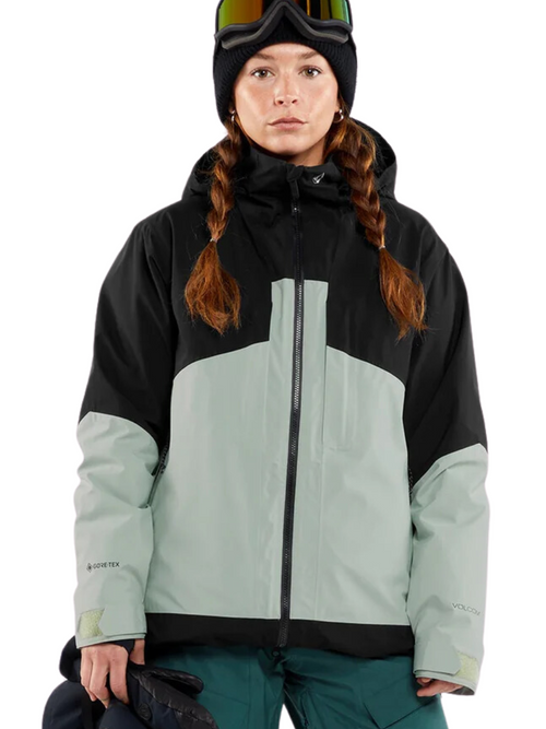 Volcom AW 3-in-1 GoreTex Women's Snowboard Jacket - Sage Frost