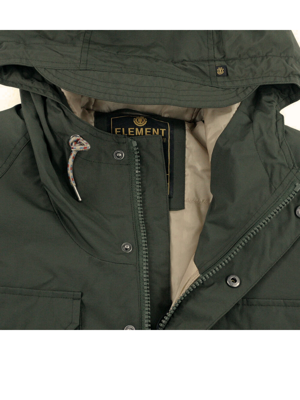 Element Hawk Parka Jacket Forest Night