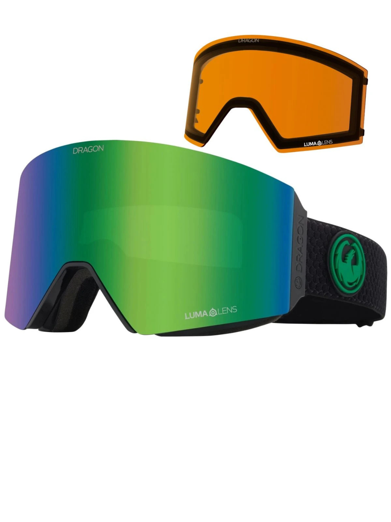 Dragon RVX MAG OTG - Shadow mit Lumalens Violet &amp; Lumalens Midnight Linse