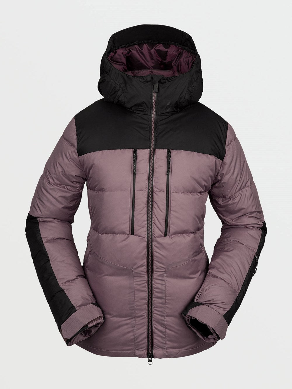 Volcom Lifted Down Jacket Women's Snowboard Jacket - Rosewood