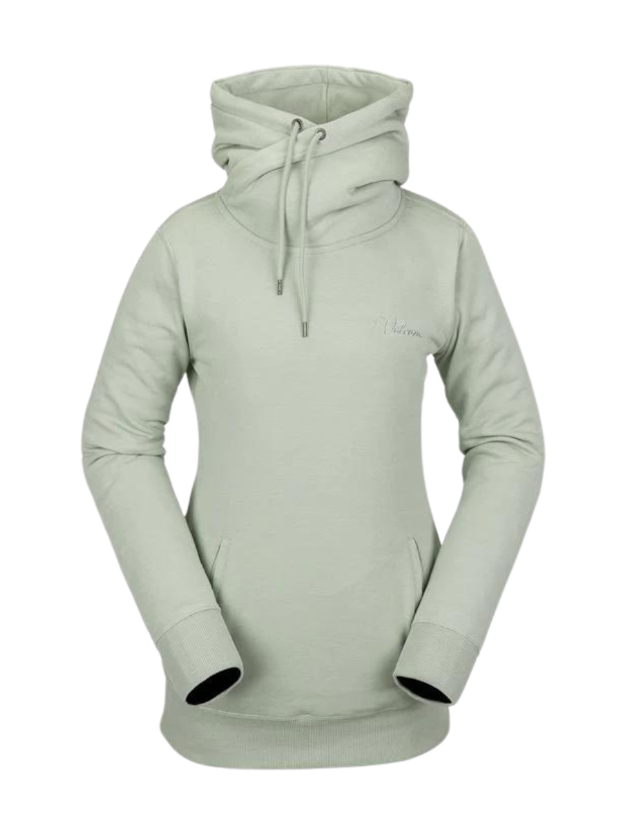 Sweat à capuche technique pour filles Volcom Tower - Sage Frost