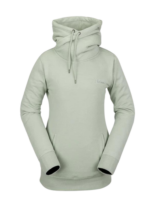 Snowboard sweatshirts | Volcom Tower Girl's Technical Hoodie - Sage Frost