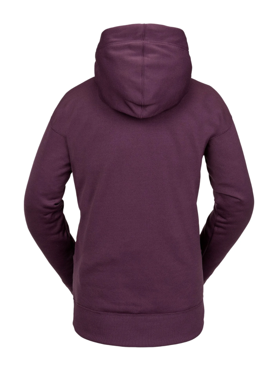 Technischer Kapuzenpullover für Mädchen von Volcom Riding Hydro – Blackberry