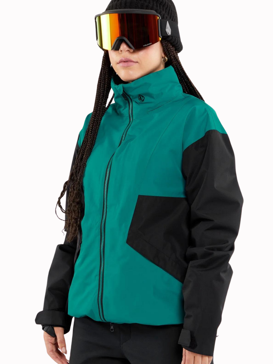 Volcom Kimball Damen Snowboardjacke – Leuchtendes Grün