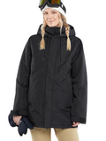 Chaqueta de snowboard Mujer Volcom Paxson 2L TDS Infrared Parka - Black