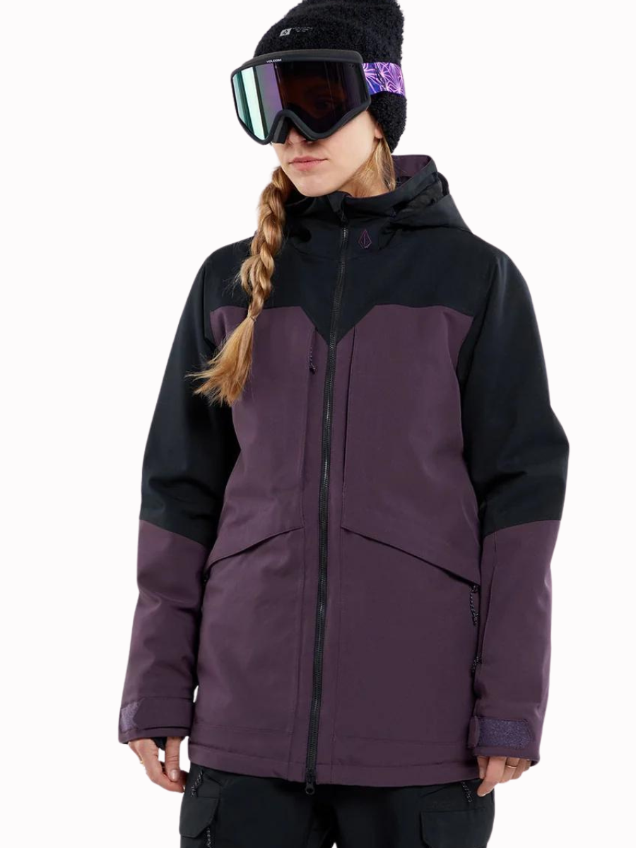 Giacca da snowboard elasticizzata Volcom Shelter 3D - Mora | Collezione_Zalando | Giacche da snowboard da donna | Negozio di snowboard | Negozio Volcom | Nuovi prodotti | Prodotti più recenti | Prodotti più venduti | surfdevils.com