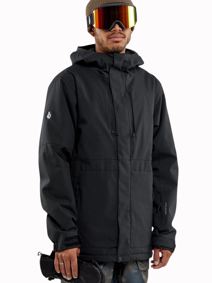 Volcom V.Co Op Isolierte Snowboardjacke – Schwarz