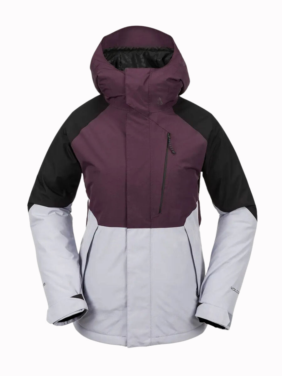 Volcom V.Co Aris Insulated Gore-Tex Women's Snowboard Jacket - Blackberry | Best selling products | Collection_Zalando | Gore-Tex Snowboard | Snowboard Shop | Volcom Shop | Women's snowboard jackets | surfdevils.com