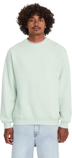 Volcom SINGLE STONE CREW sudadera hombre | Pale Aqua