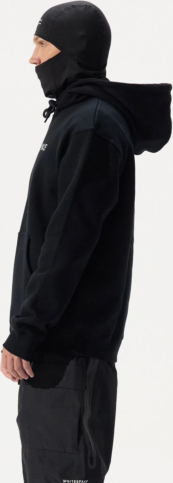 Whitespace BLOCK HOODIE sudadera hombre detail 2 | Black