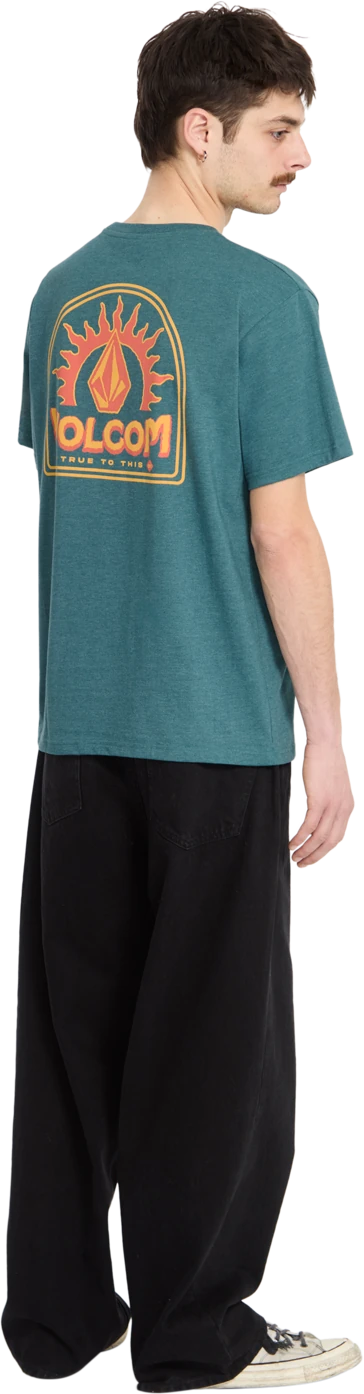 Volcom SOLSTICE HTH SST camiseta manga corta hombre detail 4 | Rifle Green