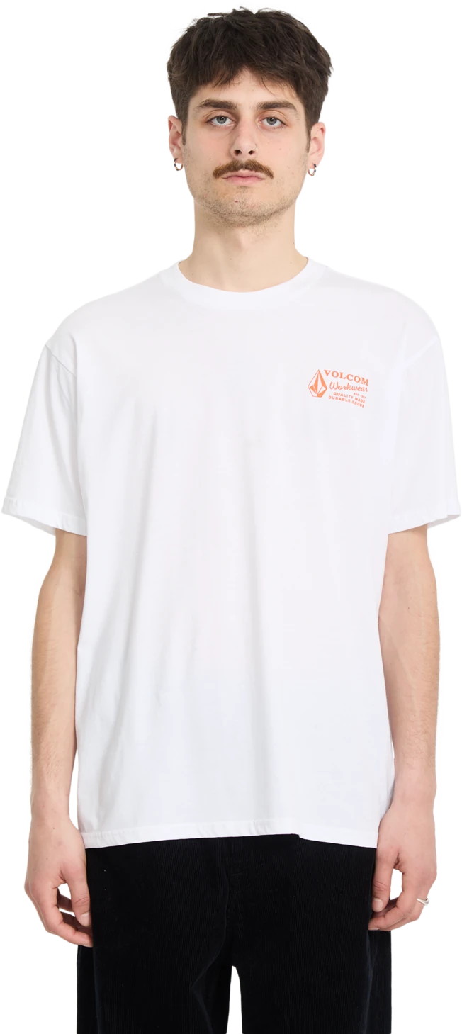 Volcom WORKWEAR SST camiseta manga corta hombre | White Combo