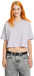 Volcom Drumstone T-shirt camiseta manga corta mujer | Dusty Lavender