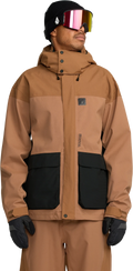 Volcom KLEVELAND JACKET chaquetas y abrigos hombre | Terra Brown