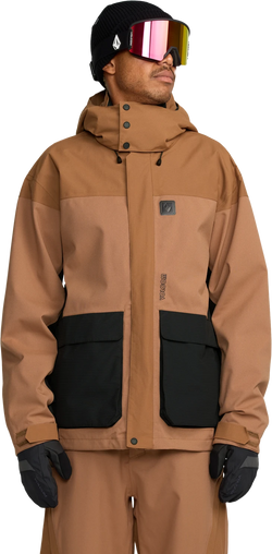 Volcom KLEVELAND JACKET chaquetas y abrigos hombre | Terra Brown