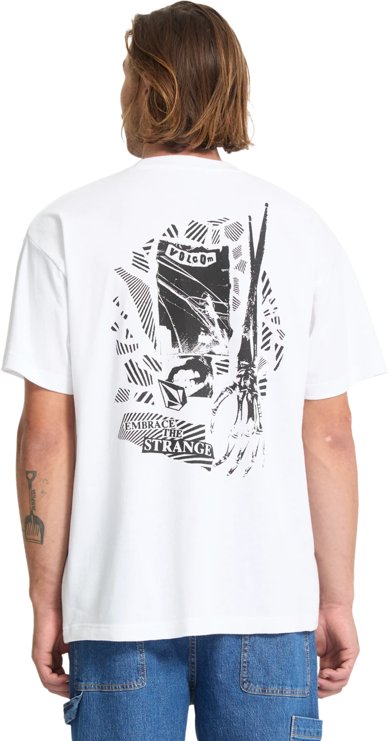 Volcom Kut N Rip camiseta manga corta hombre detail 1 | White
