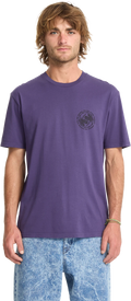 Volcom Circlepalm camiseta manga corta hombre | Dark Purple