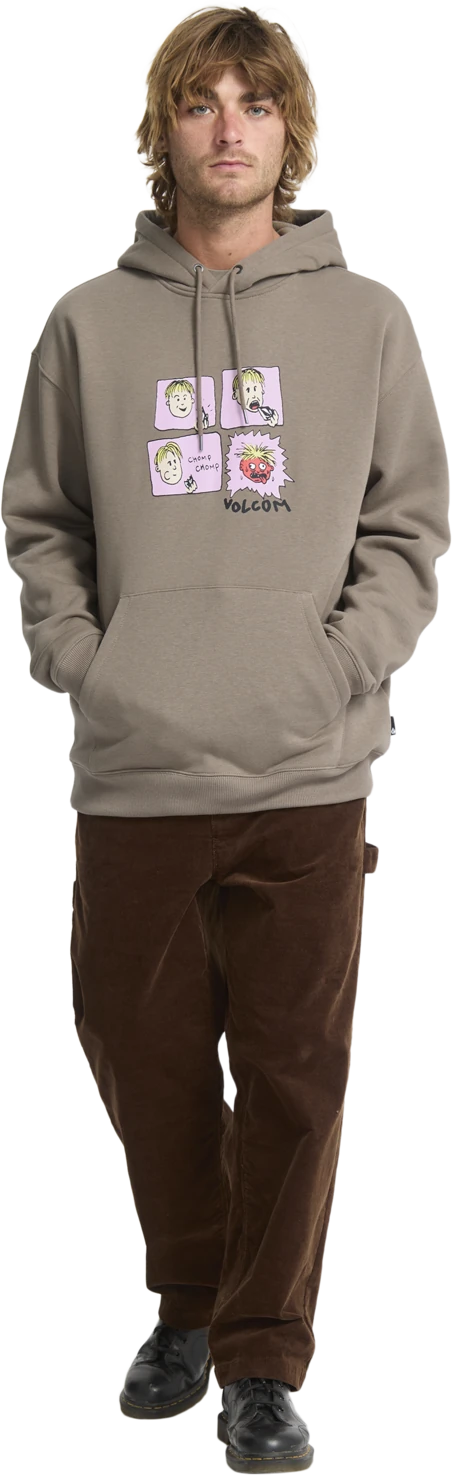 Volcom Chomp Chomp sudadera con capucha hombre detail 6 | Brindle