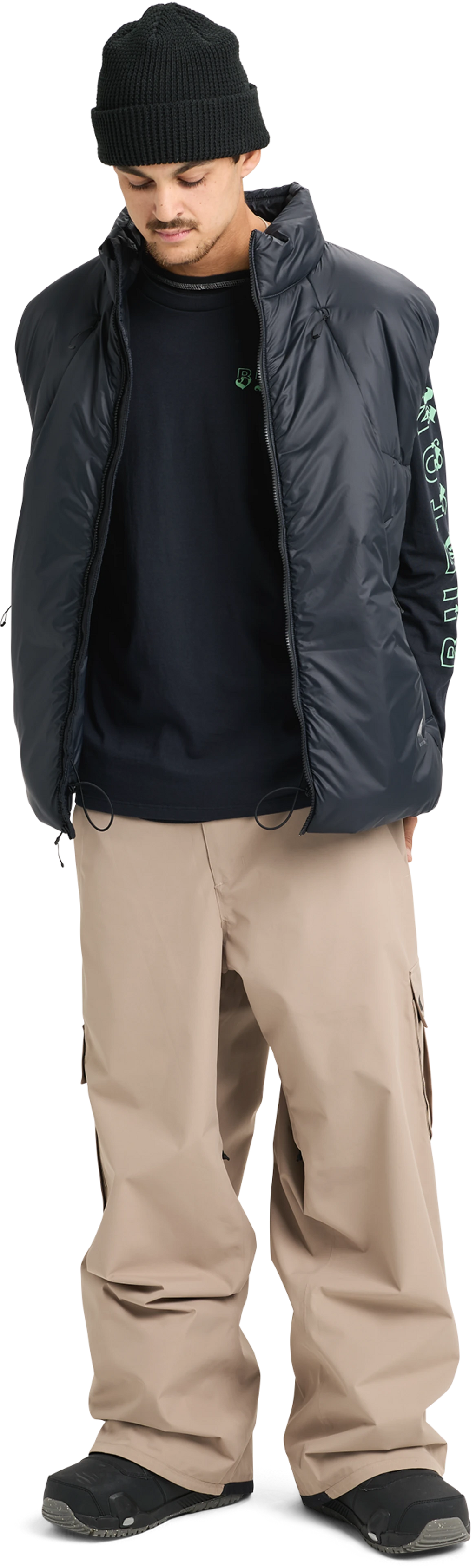 Burton Burton Reserve 2L Baggy Pant pantalón hombre detail 1 | Summit Taupe