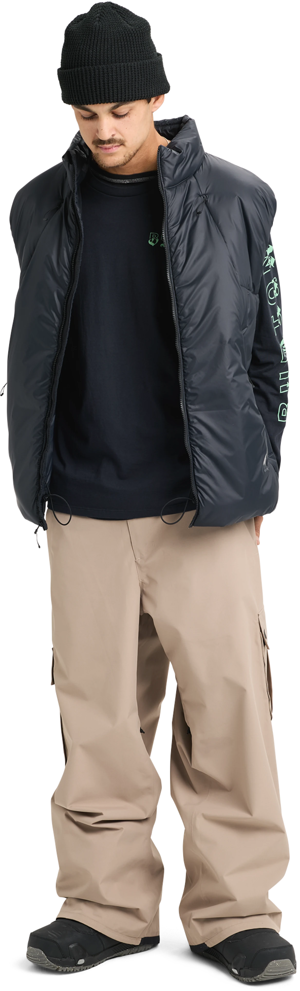 Burton Burton Reserve 2L Baggy Pant pantalón hombre detail 1 | Summit Taupe