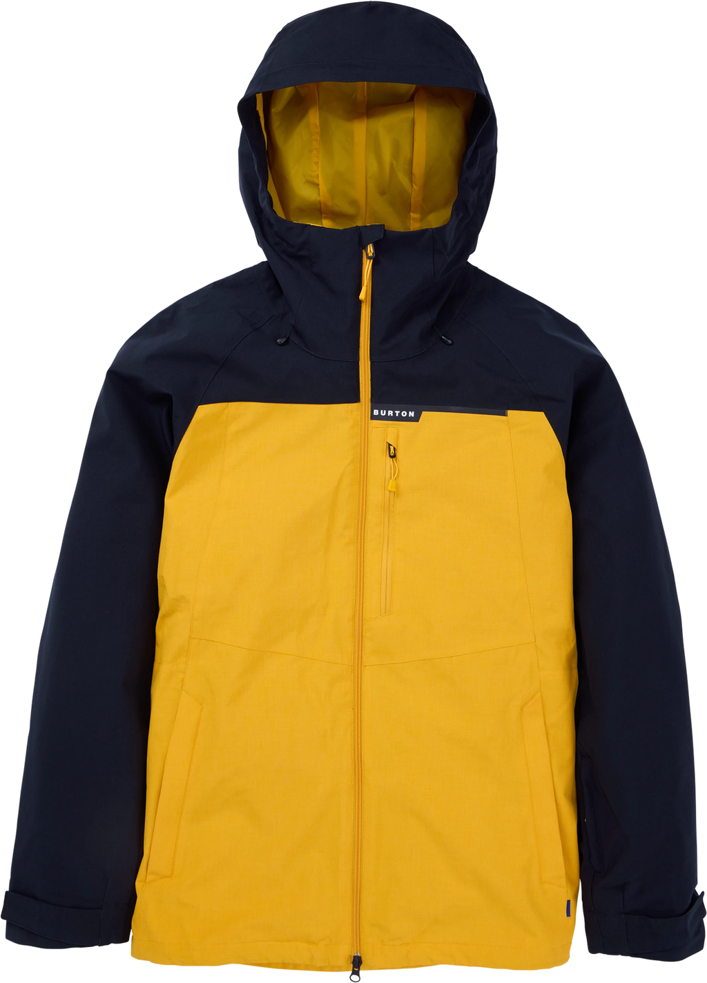 Burton Burton Lodgepole 2L Jacket chaquetas y abrigos hombre | True Black / Goldenrod