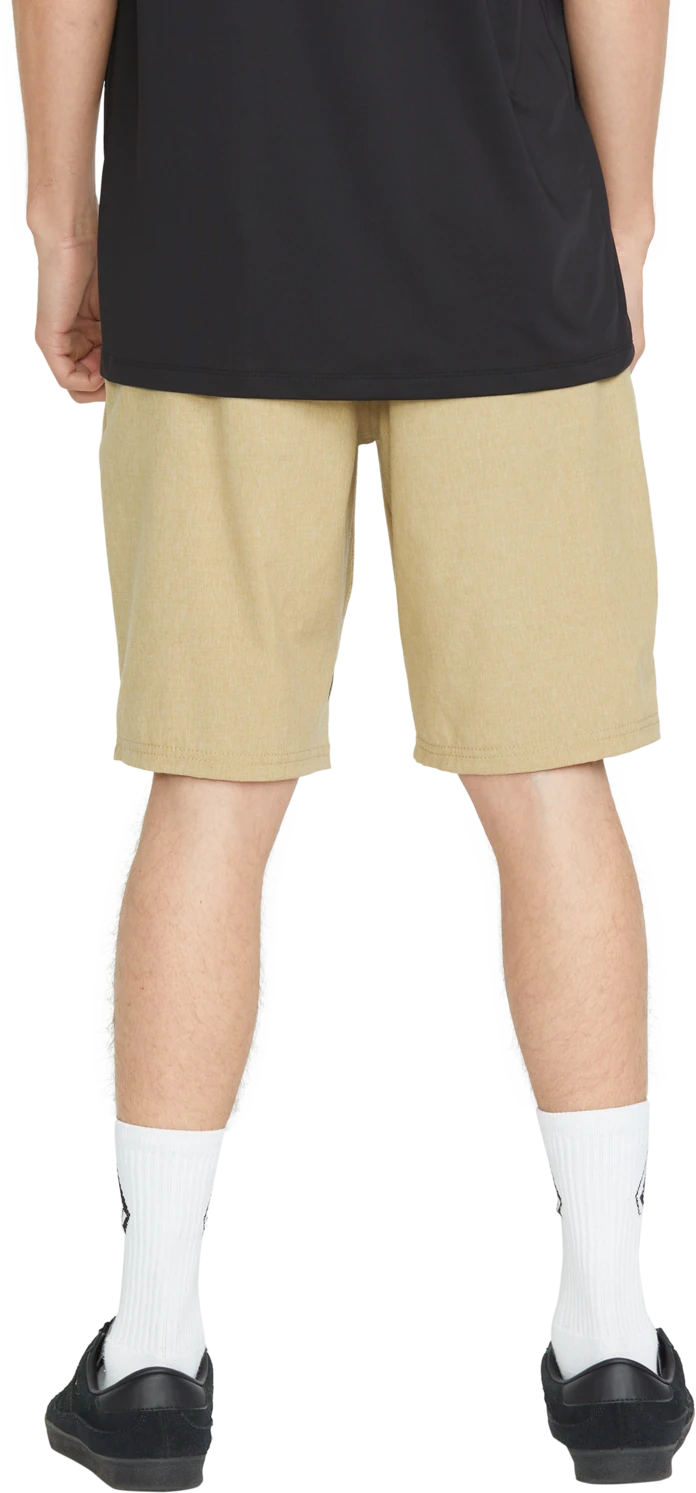 Volcom Frickin Cross Shred Static 20 hybrid short hombre detail 1 | Dark Khaki