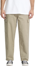 Volcom Billow Tapered Elasticated Waist Cargo Trousers pantalón chino hombre | Khaki