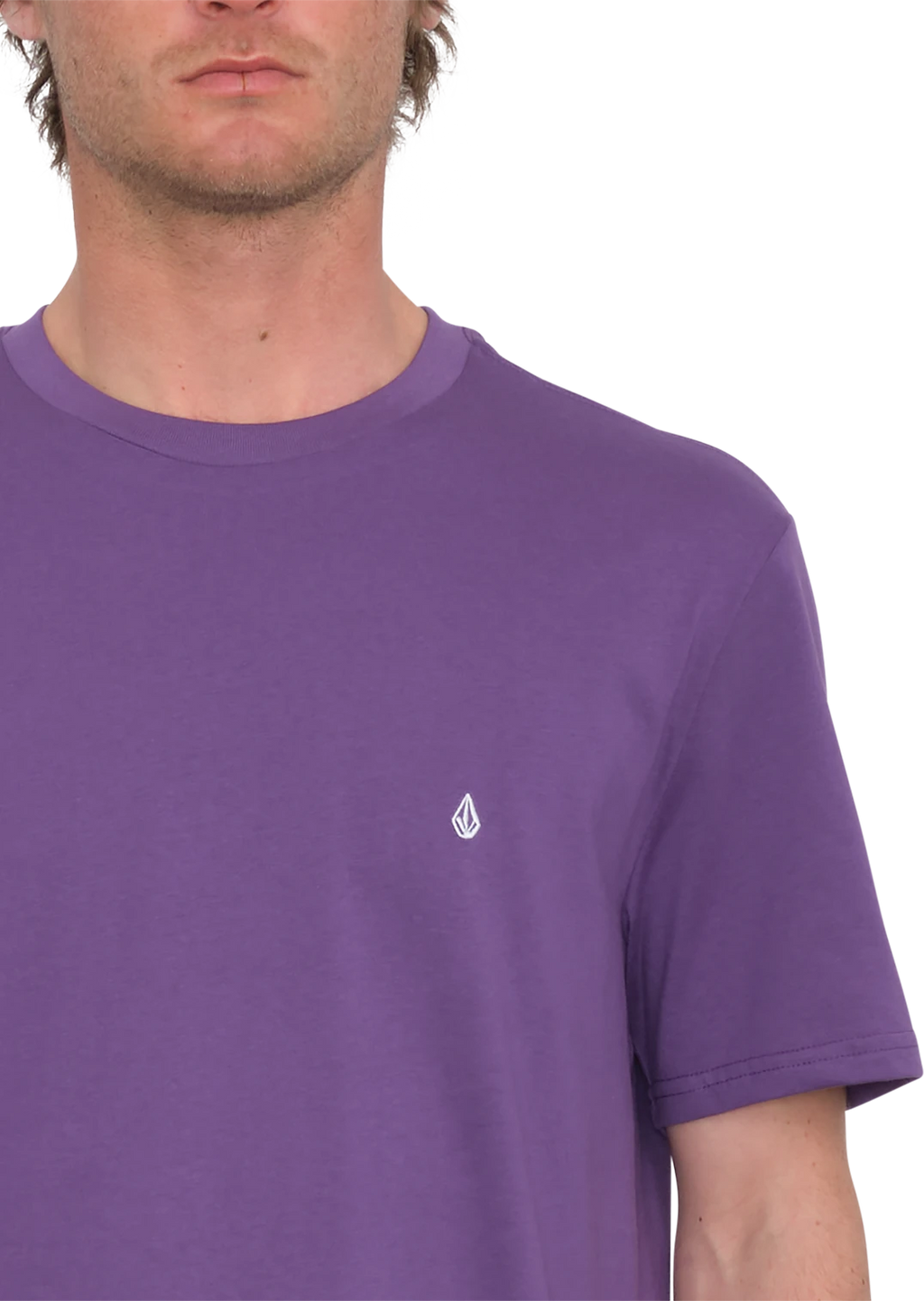 Volcom Stone Blanks camiseta manga corta hombre detail 2 | Deep Purple