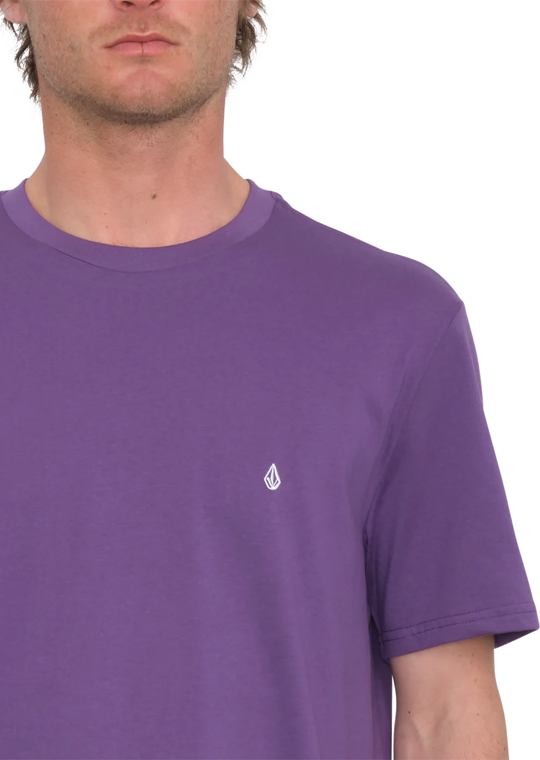 Volcom Stone Blanks camiseta manga corta hombre detail 2 | Deep Purple