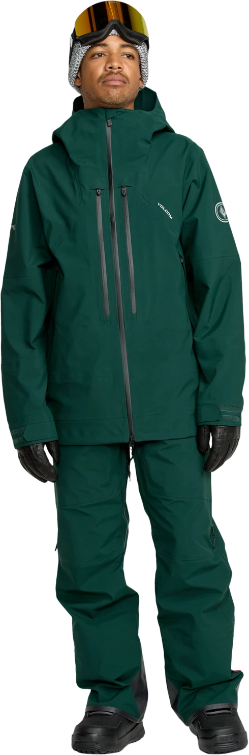 Volcom GUIDE GORE-TEX PRO SHELL PANT pantalón hombre detail 3 | Black Green