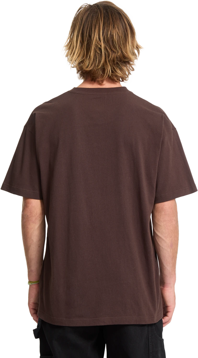 Volcom Racoon camiseta manga corta hombre detail 1 | Cacao