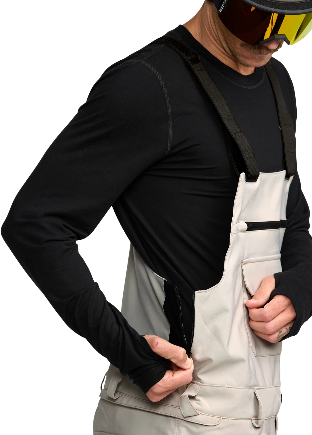 Volcom ROAN BIB OVERALL pantalón hombre detail 7 | Stone