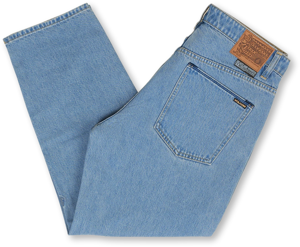 Volcom Modown Tapered Jeans pantalón tejano hombre detail 6 | BLUE