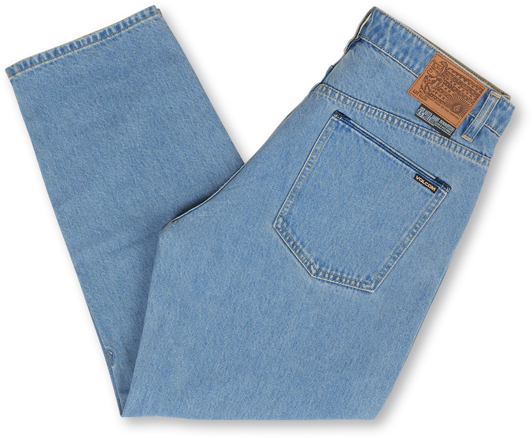 Volcom Modown Tapered Jeans pantalón tejano hombre detail 6 | BLUE
