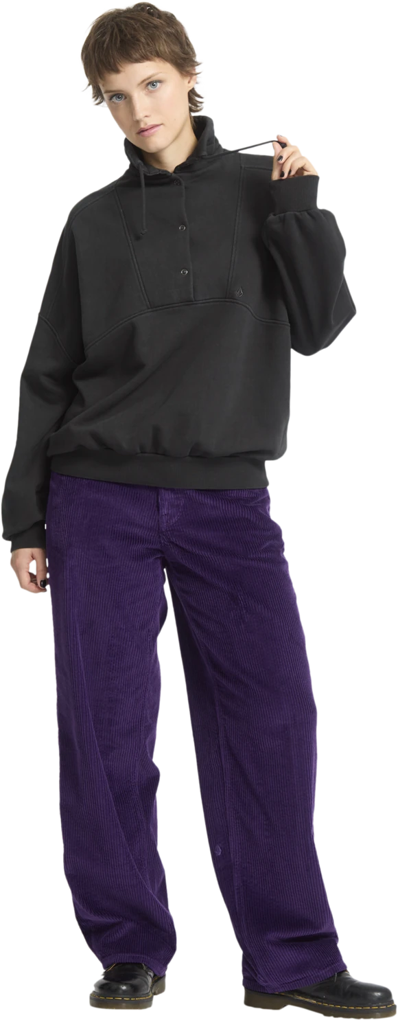 Volcom Reetrostone sudadera mujer detail 3 | Vintage Black