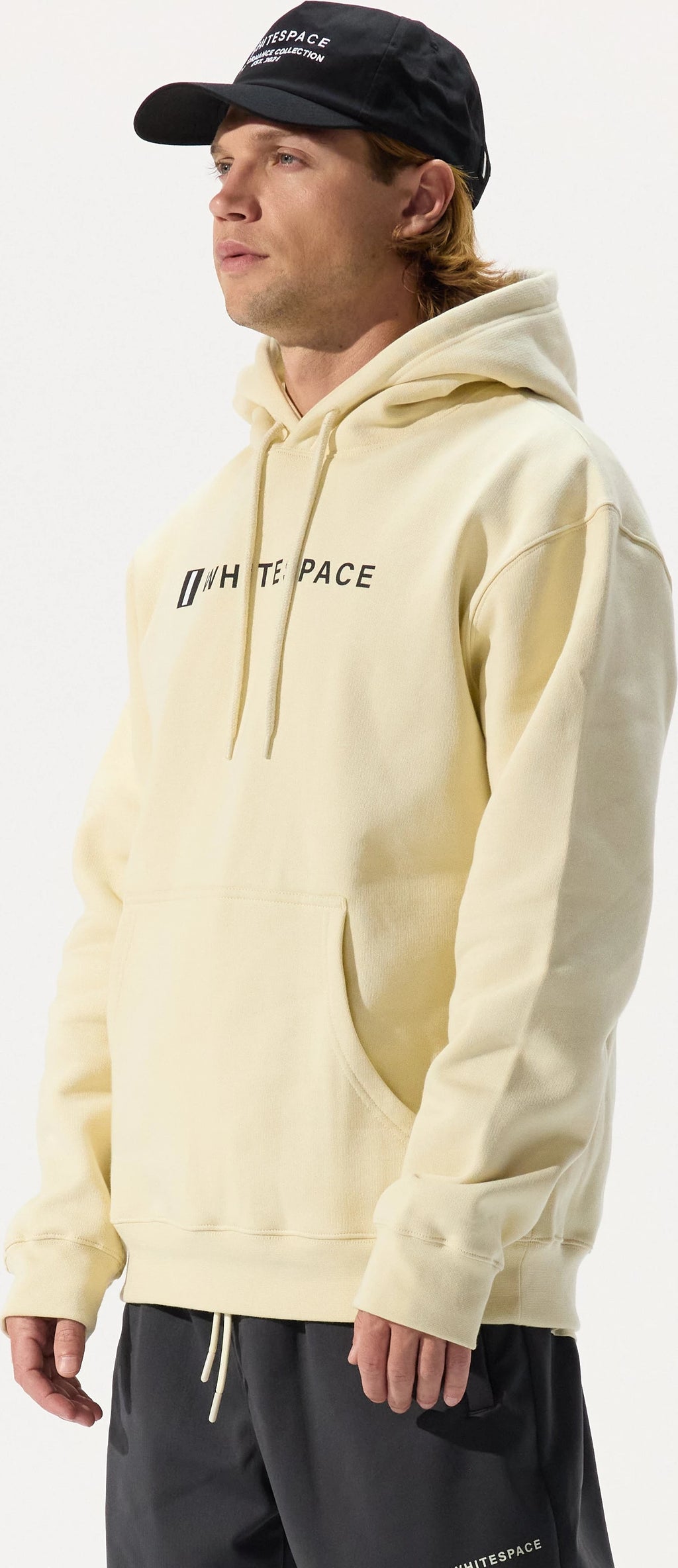 Whitespace BLOCK HOODIE sudadera hombre detail 2 | Bone