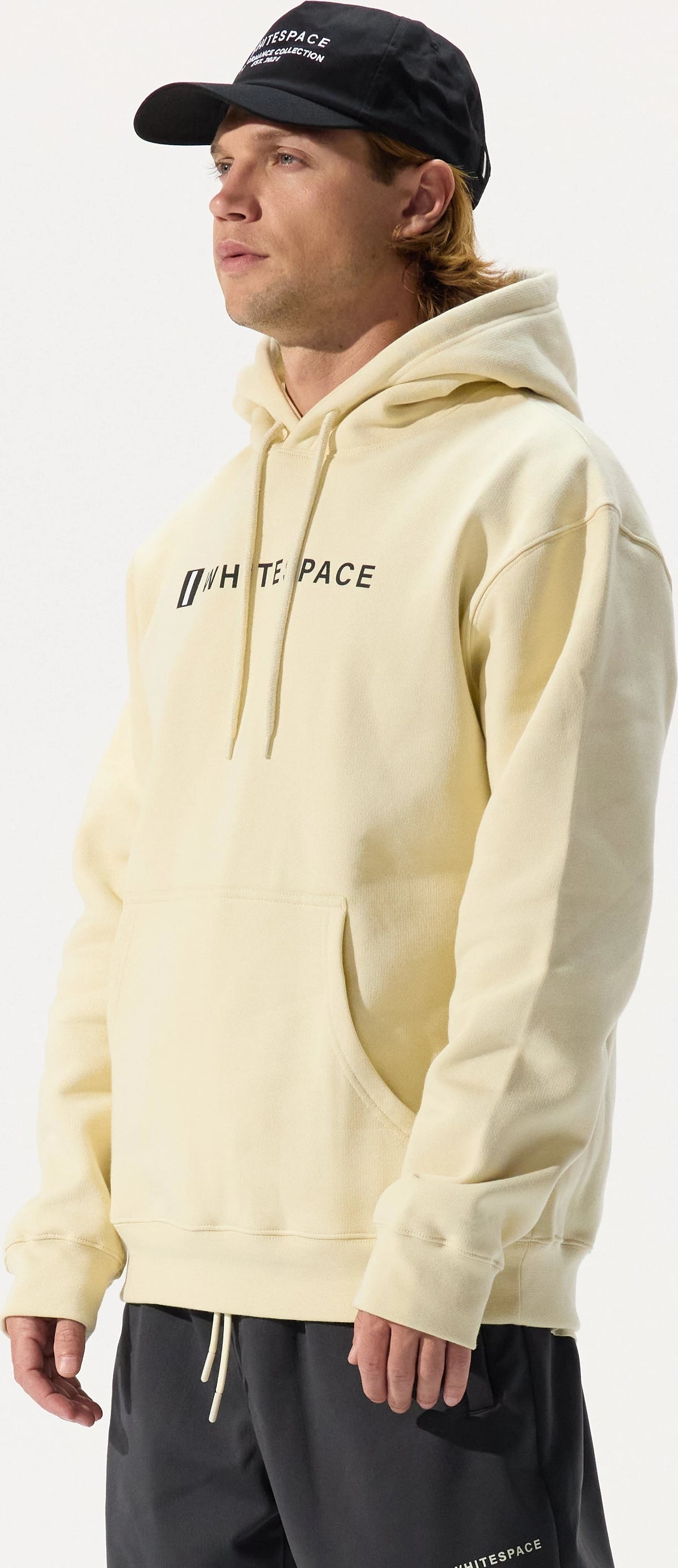 Whitespace BLOCK HOODIE sudadera hombre detail 2 | Bone