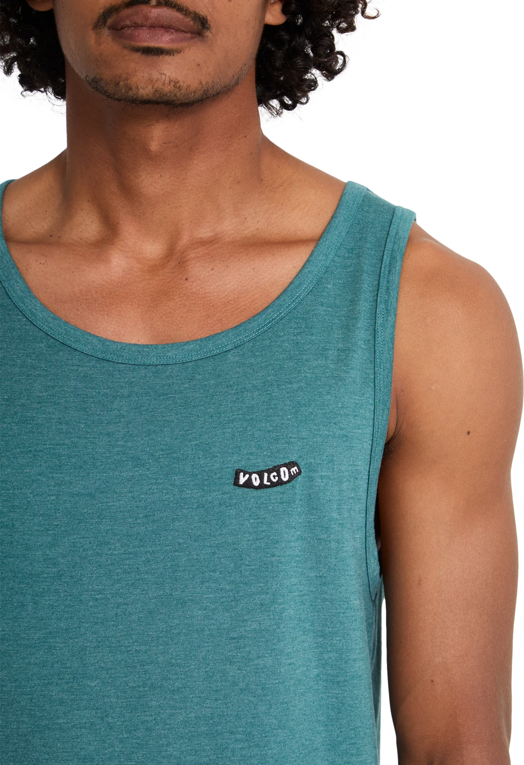 Volcom PISTOL STONE HTH TT camiseta manga corta hombre detail 3 | RIFLE GREEN