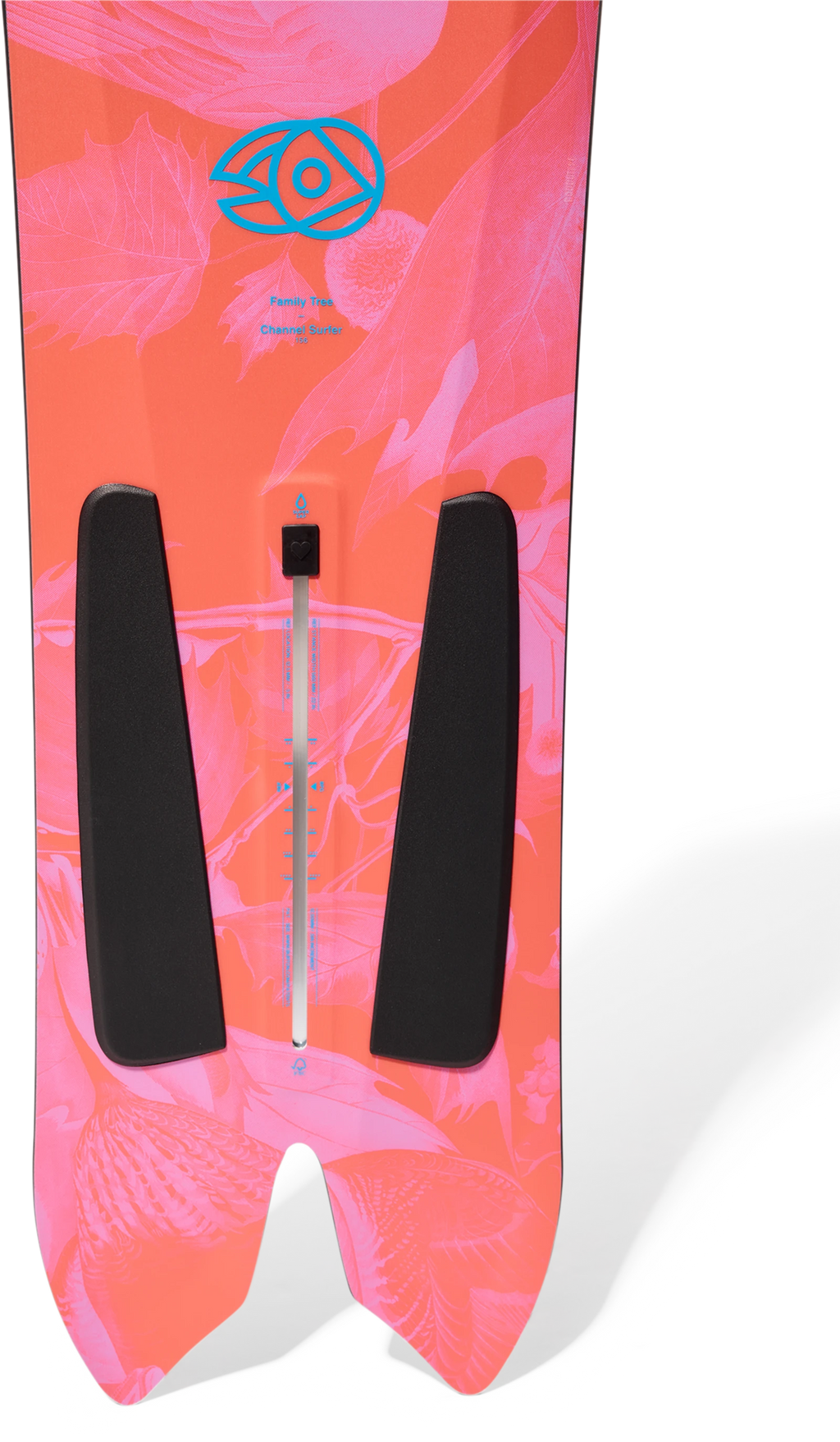 Burton Burton Family Tree 3D Channel Surfer Flat Top Snowboard tablas de snowboard detail 3 | Graphic