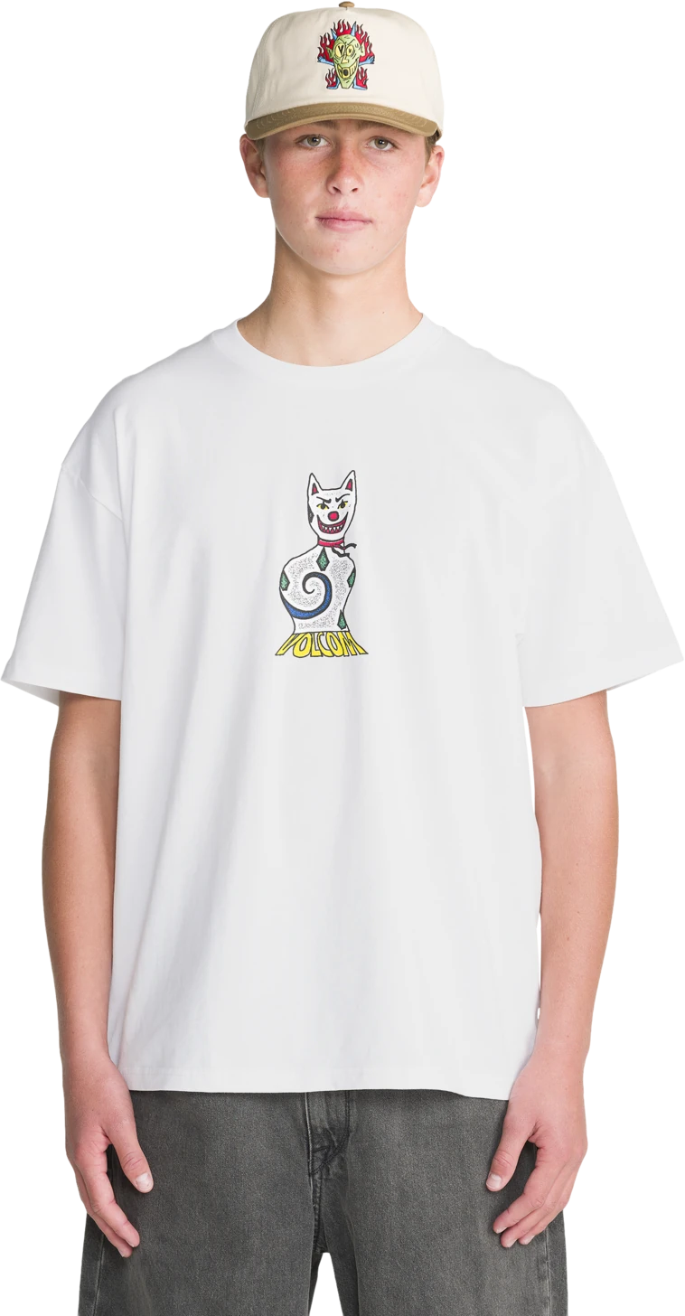 Volcom FA CASEY JONES SST camiseta manga corta hombre | White