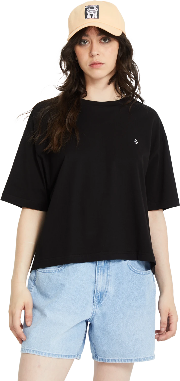 Volcom Stone Blanks Up camiseta manga corta mujer | Black