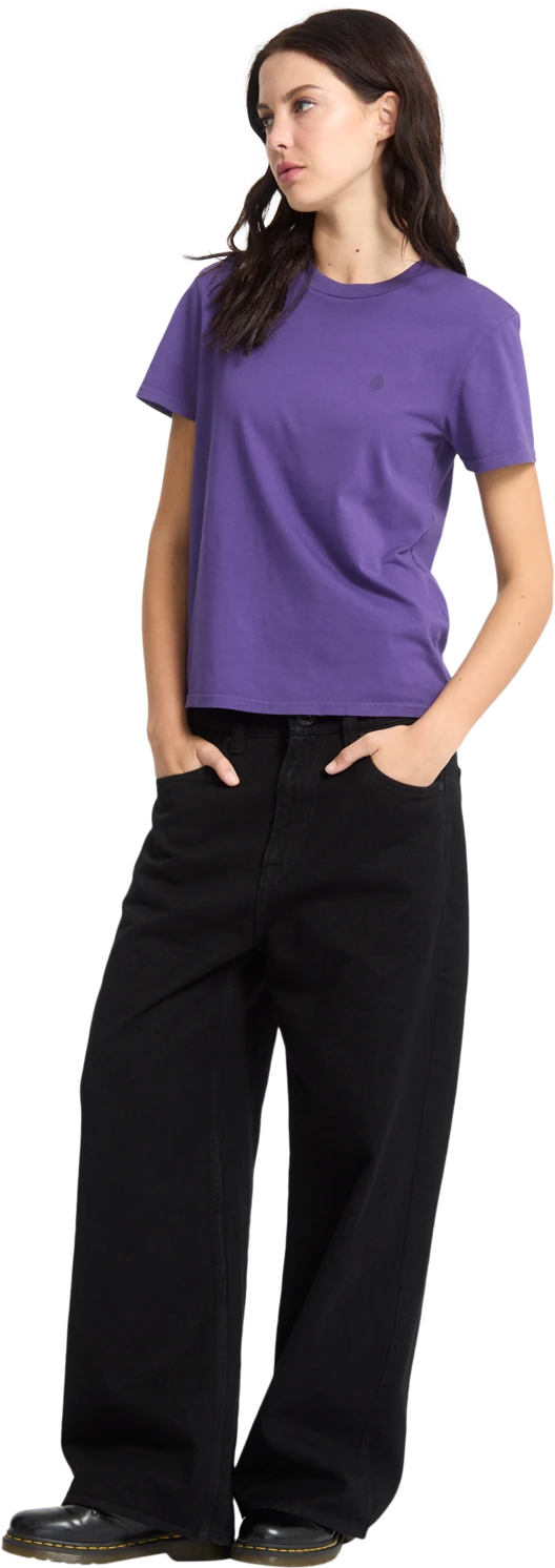 Volcom Solid Stone Emb camiseta manga corta mujer detail 3 | Acai