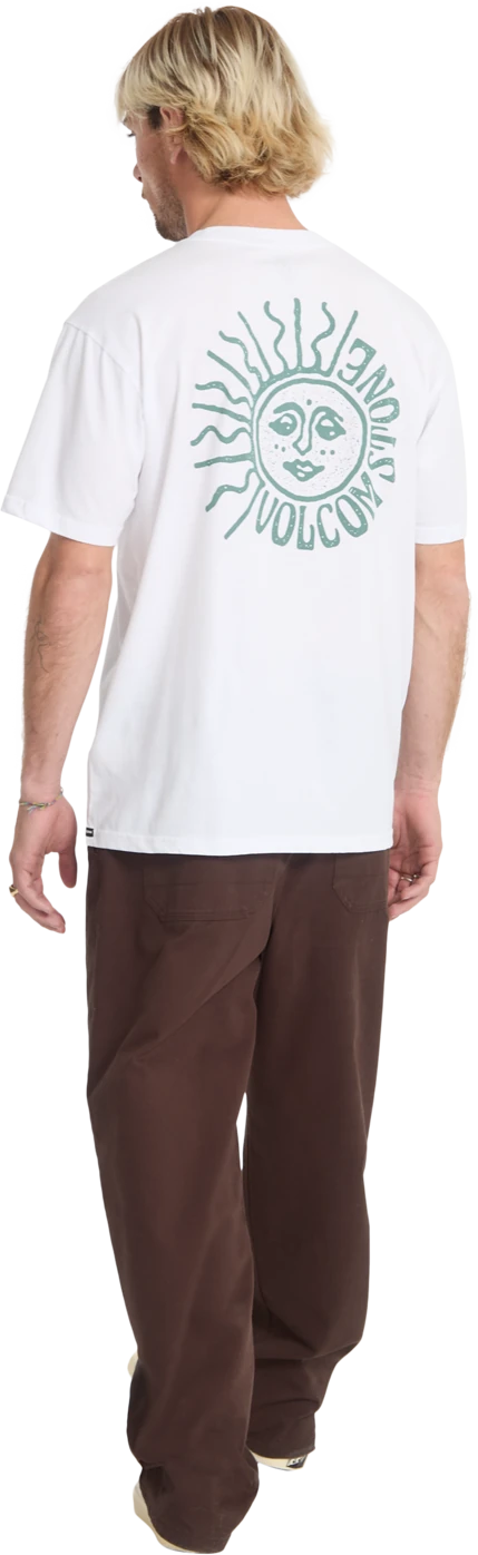 Volcom MAZATLAN SST camiseta manga corta hombre detail 4 | White