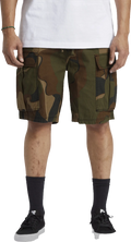 DC Shoes DC Tundra 22" Short Cargo Abstract Camo elastic waist short hombre | Abstract Camo