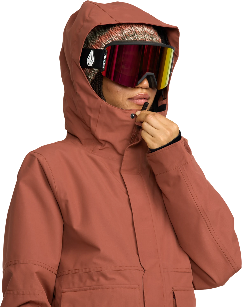 Volcom QC CRUISER INS PARKA chaquetas y abrigos mujer detail 4 | Henna