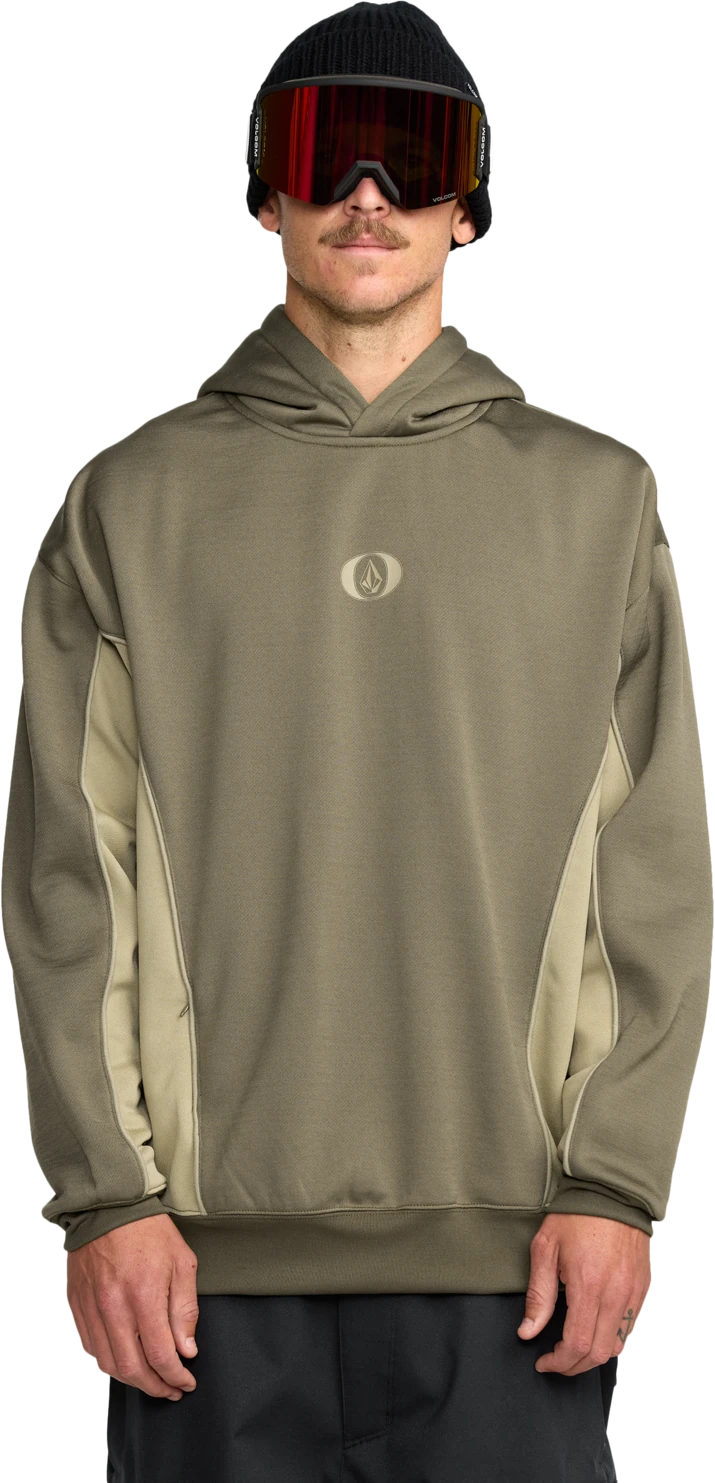 Volcom VITAL HYDRO P/O sudadera con capucha hombre | Military